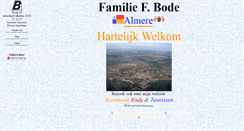 Desktop Screenshot of bode-almere.nl